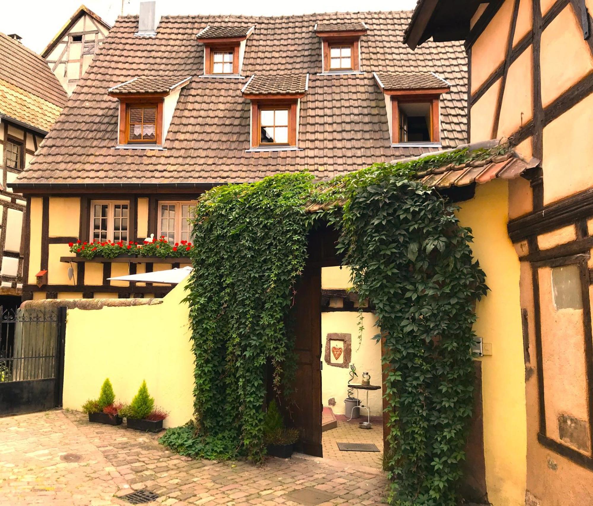 Les Gites Coeur De Vigne Riquewihr Bagian luar foto